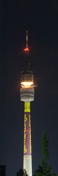 Datei:Dortmund Florianturm nachts IMGP8456 .jpg