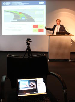 Beispiel Livestreaming einer Audi Kolloquium Veranstaltung